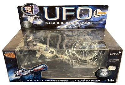 Lot 67 - A boxed die-cast SHADO Interceptor from Gerry...