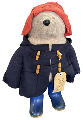Lot 456 - A vintage Paddington Bear stuffed toy, by...