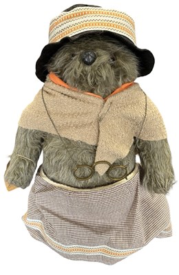 Lot 457 - A vintage Aunt Lucy Bear stuffed toy, by...