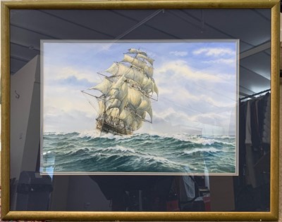 Lot 68 - Mick Bensley (1944-2023), Tall mast sailing...