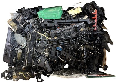 Lot 102 - One large box of various model railway wheels,...