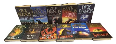 Lot 232 - Various Dick Francis hardback titles, to...