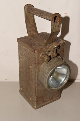 Lot 63 - A vintage hand lantern