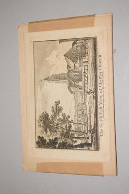 Lot 88 - 18th Century Engraving of Chelsea Church Drawn by Chatelain c.1775