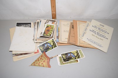 Lot 89 - Mixed Lot of Ephemera; Postcards, Coronation Geo V and Valentine Cards