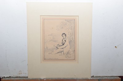 Lot 139 - British 19th Century study of the artist John...