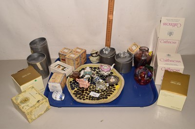 Lot 112 - Mixed Lot: Various miniature teapots, a small...
