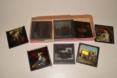Lot 129 - Box of Magic Lantern slides