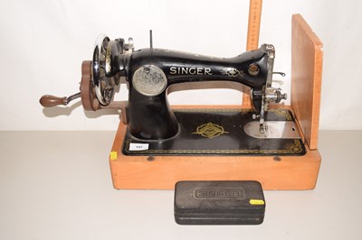Lot 157 - Vintage Singer sewing machine