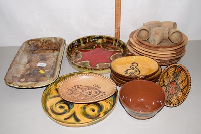 Lot 172 - Mixed Lot: Various treacle glazed kitchen...