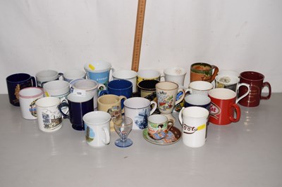 Lot 189 - Quantity of various mugs
