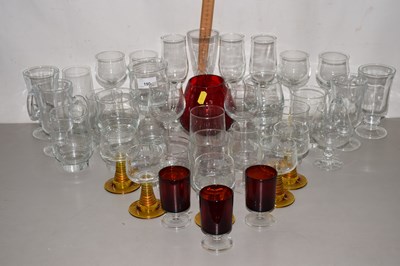 Lot 190 - Quantity of various drinking glasses