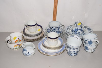 Lot 200 - Quantity of Blue Danube tea wares together...