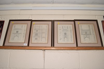 Lot 240 - Architectural Interest - A group of four...