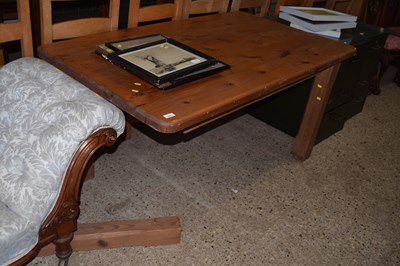 Lot 282 - Modern pine kitchen table