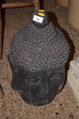 Lot 306 - A modern model of the Buddha's head
