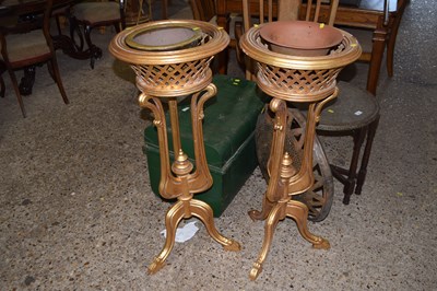 Lot 310 - A pair of 20th Century gilt wood style...