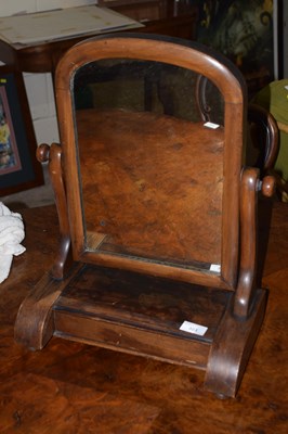 Lot 323 - Victorian mahogany framed swing dressing table...