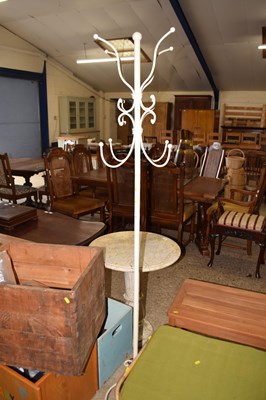 Lot 334 - A metal coat stand