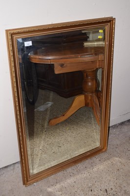 Lot 350 - Modern bevelled wall mirror