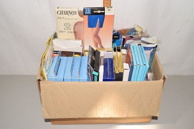 Lot 549 - Box of vintage tights and hold-ups