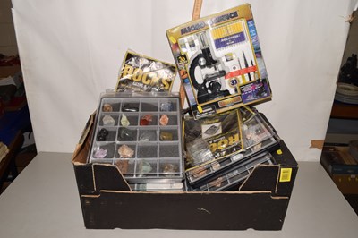 Lot 603 - Precious Rocks magazines with stone samples...