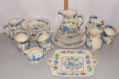 Lot 614 - Quantity of Masons Regency dinner wares