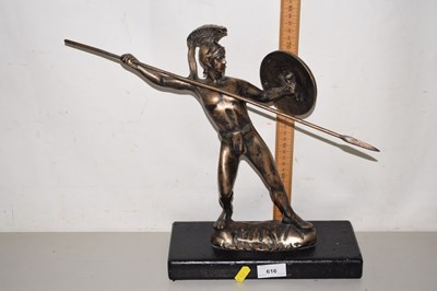 Lot 616 - Model of a classical warrior