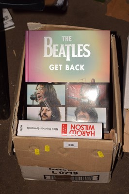 Lot 638 - Books, assorted to include The Beatles