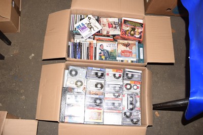 Lot 643 - Two boxes of cassettes