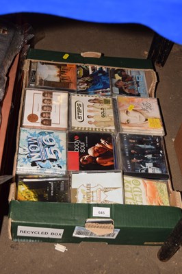 Lot 645 - Box of CD's