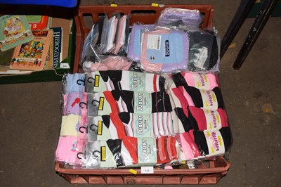 Lot 648 - Box of ladies luxury socks, as new
