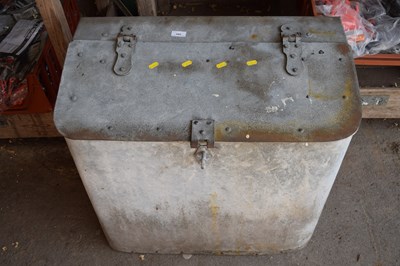 Lot 360 - Galvanised feed bin (a/f)