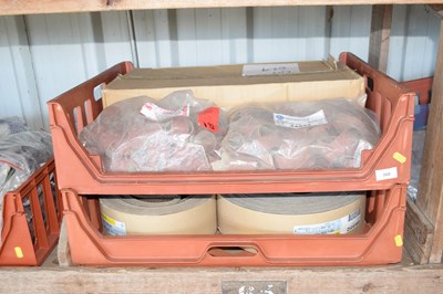 Lot 368 - Large quantity of sandpaper and sanding pads