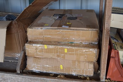 Lot 375 - Three boxed foldable shopping trolleys