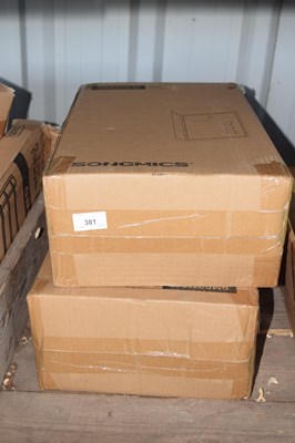 Lot 381 - Two as new letterboxes