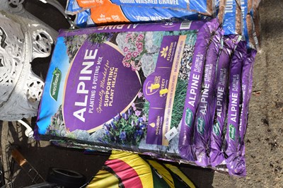 Lot 409 - Five bags of Alpine planting and potting mix