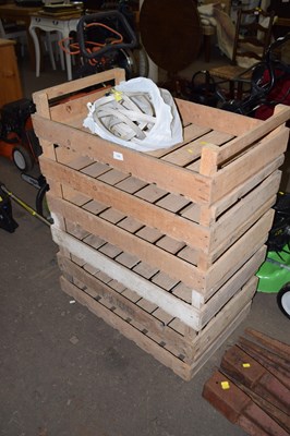 Lot 718 - Quantity of apple crates
