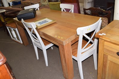 Lot 683 - Dining table and four chairs