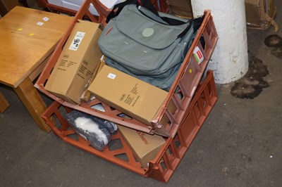 Lot 750 - Mixed Lot:  Baby changing bags, folding chairs,...