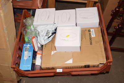 Lot 752 - Mixed lot to include wireless motion sensor,...