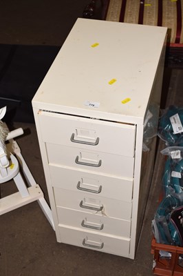 Lot 779 - Metal filing cabinet