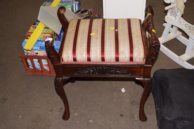 Lot 781 - Piano stool (a/f)