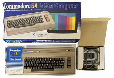 Lot 535 - A boxed Commodore 64 Micro Computer
