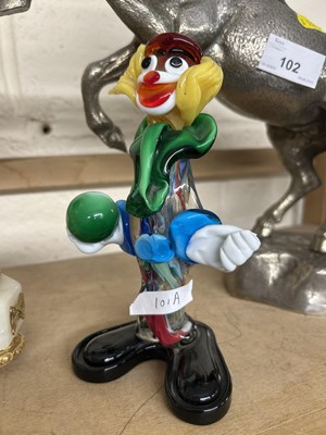 Lot 101A - Murano glass figure