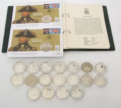 Lot 260 - A quantity of Royal Mint Silver Proof coins:...