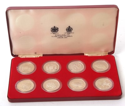 Lot 261 - A Royal Mint QEII Silver Jubilee silver proof...