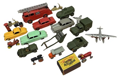 Lot 222 - A small collection of die-cast cars, to...