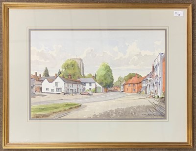 Lot 12 - George Sears (British, 20th century), "Lunch...