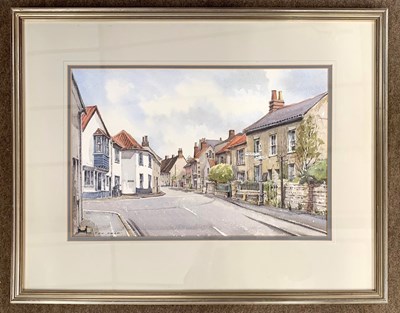 Lot 14 - George Sears (British, 20th century), "A Quiet...
